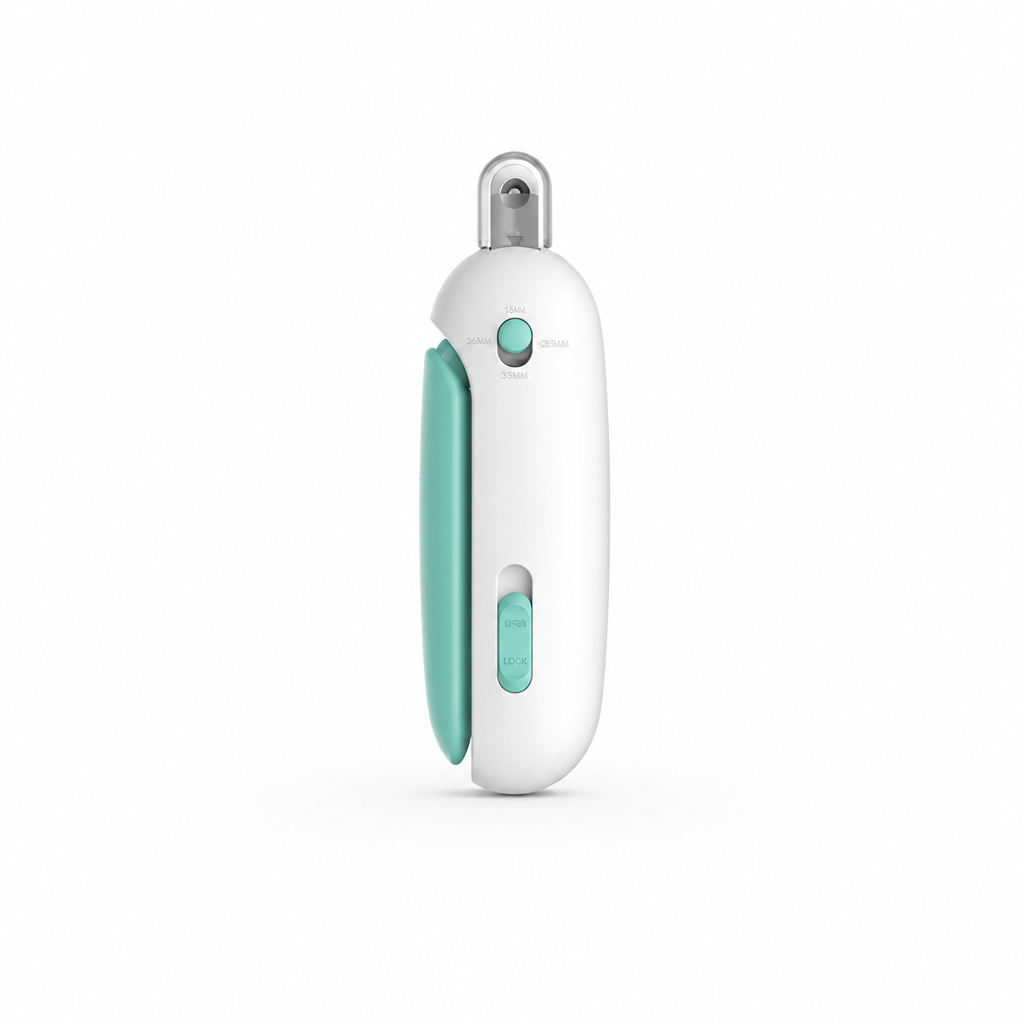 Precision Cat Nail Clippers with Push-Grip Handle Safe Claw Trimmer for Cats and Small Dogs Grooming Tool